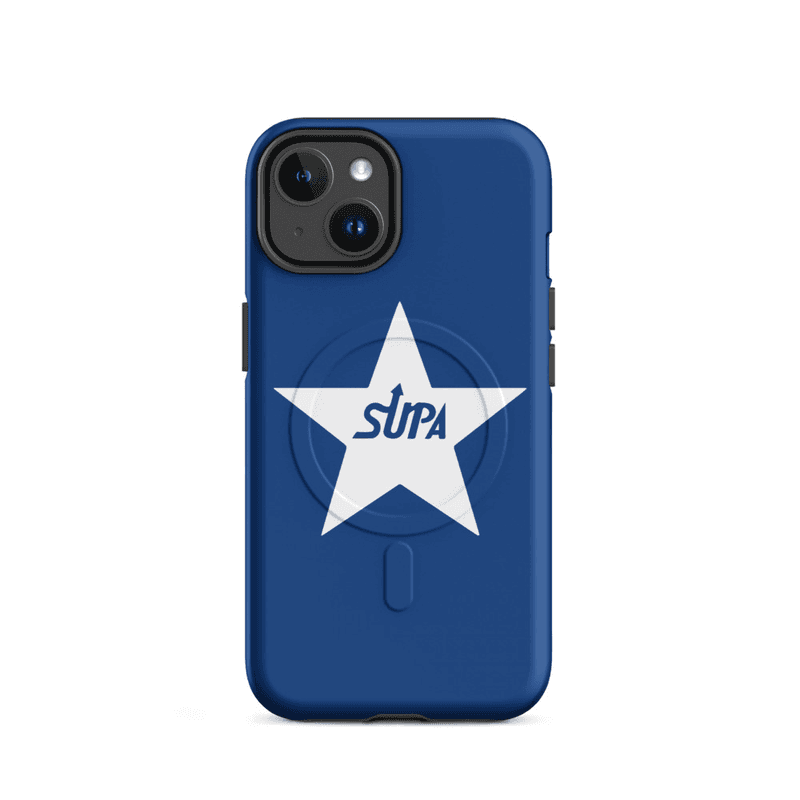 SUPA White Logo MagSafe® tough case for iPhone®